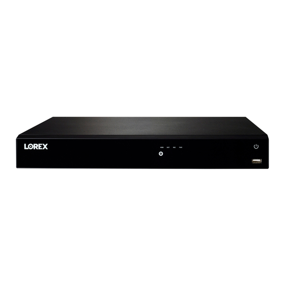 Lorex N861 Serie Guide D'utilisation