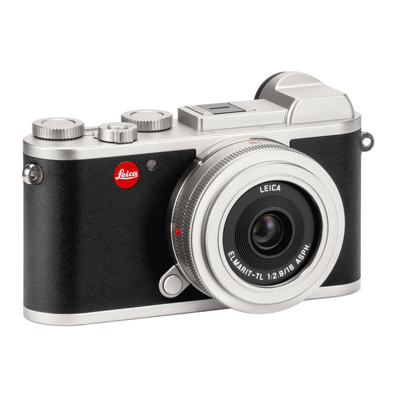 Leica CL Mode D'emploi Succinct