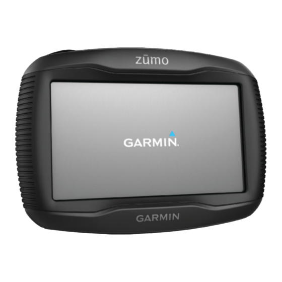 Garmin zumo 395 Manuel D'utilisation