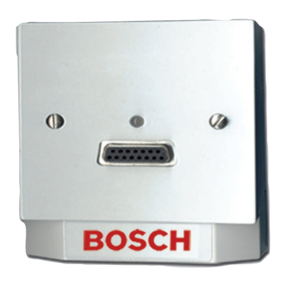 Bosch DACM Notice D'installation