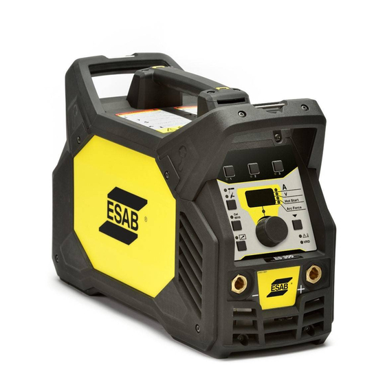 ESAB Renegade ES 300i Manuel D'instructions