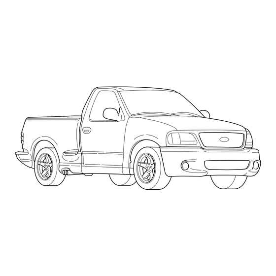 Ford F-150 Lightning SVT 2001 Guide Du Propriétaire