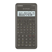 Casio fx-85MS Mode D'emploi