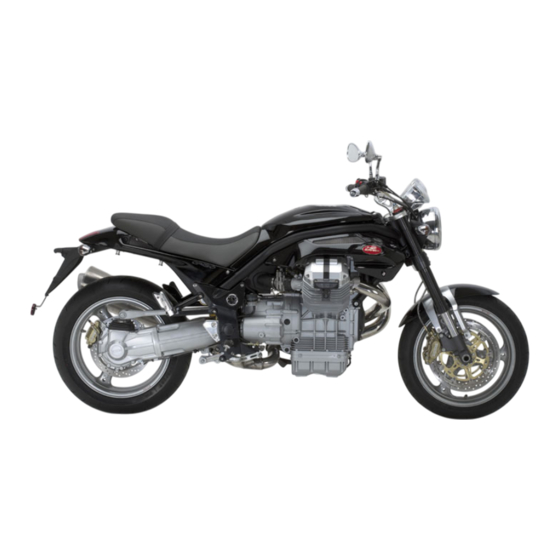 MOTO GUZZI Griso 2005 Manuel D'utilisation