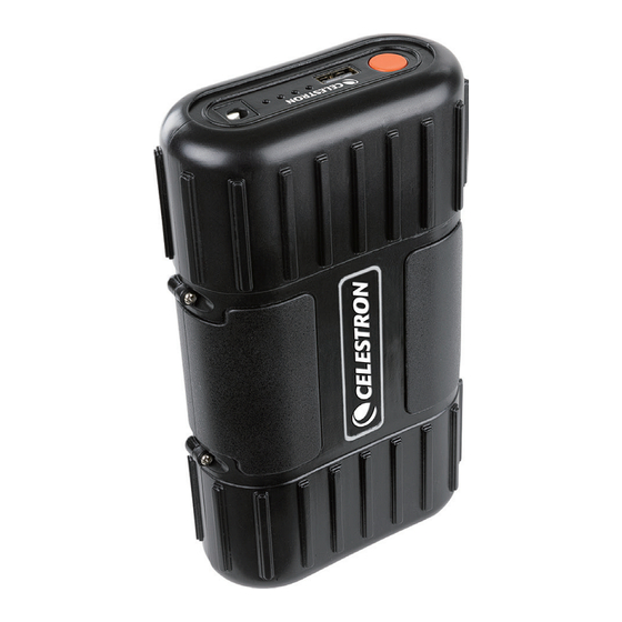 Celestron PowerTank Lithium LT Mode D'emploi