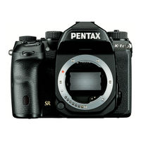 Ricoh Pentax K-1 II Mode D'emploi