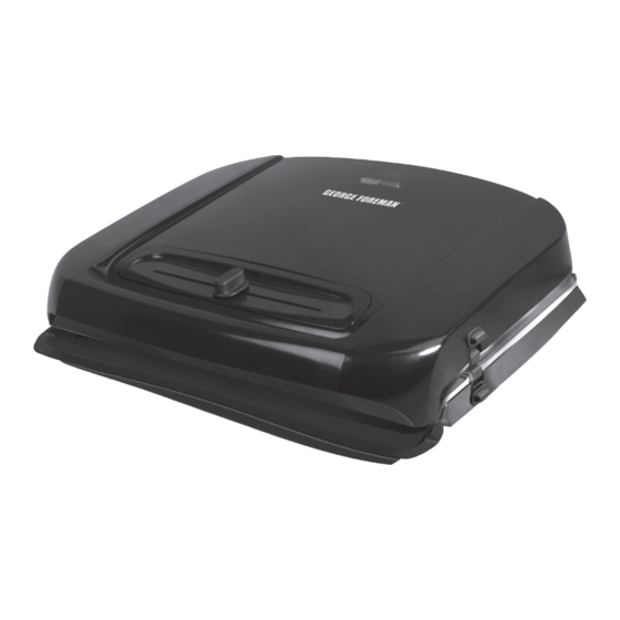 George Foreman GRP1001 Guide D'utilisation Et D'entretien
