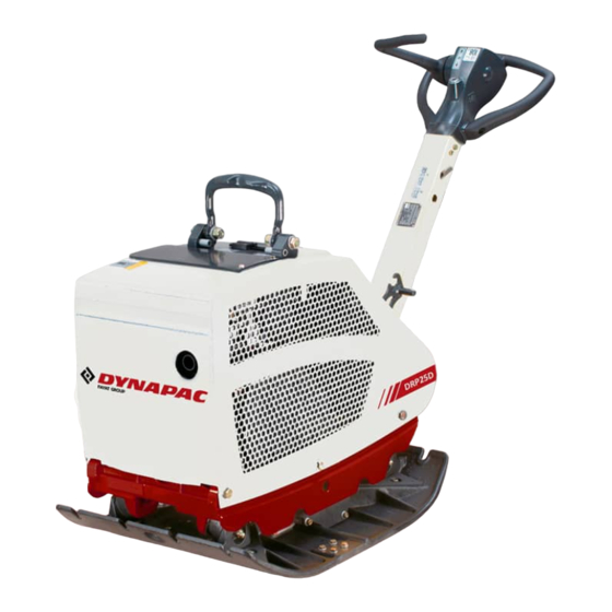 Dynapac DRP25D Instructions De Service