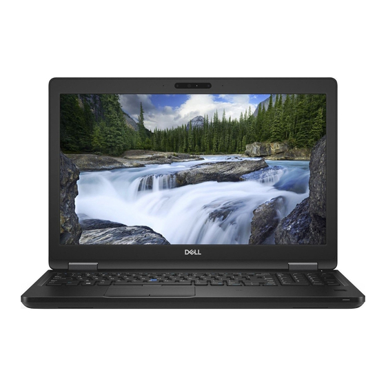 Dell Latitude 5590 Manuel Du Propriétaire