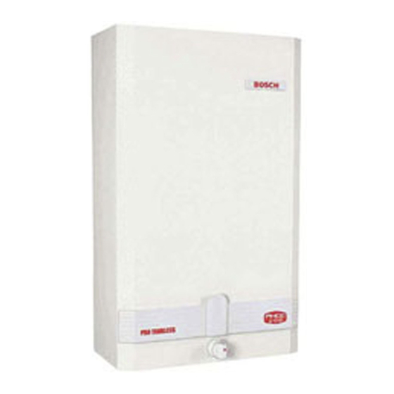Bosch PRO TANKLESS GWH 425 HN Mode D'emploi