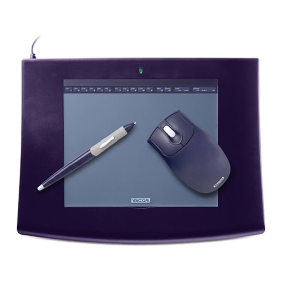Wacom intuos 2 Manuel De L'utilisateur