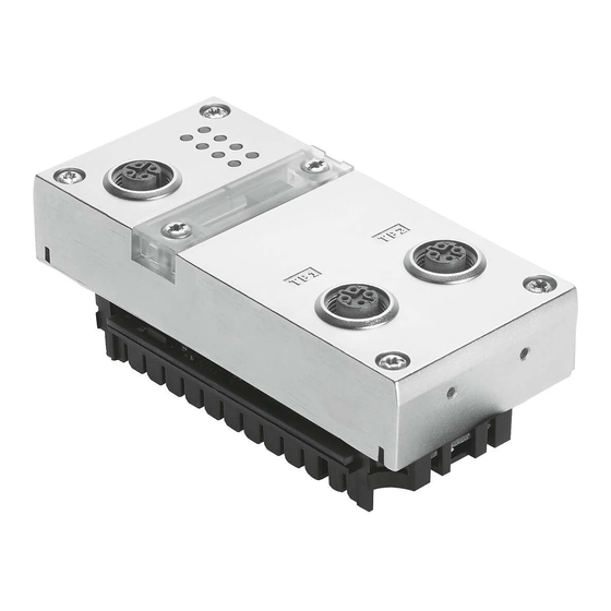 Festo CPX-FB33 Notice D'utilisation