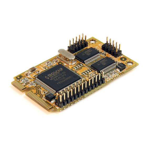 StarTech MPEX4S552 Guide De L'utilisateur