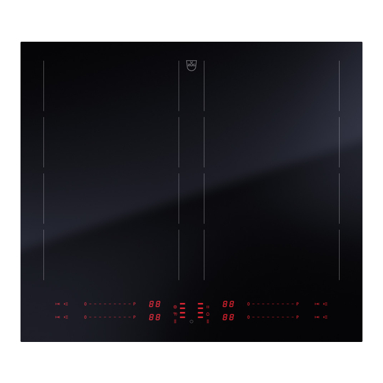 V-ZUG CookTop V4000 I604 Mode D'emploi