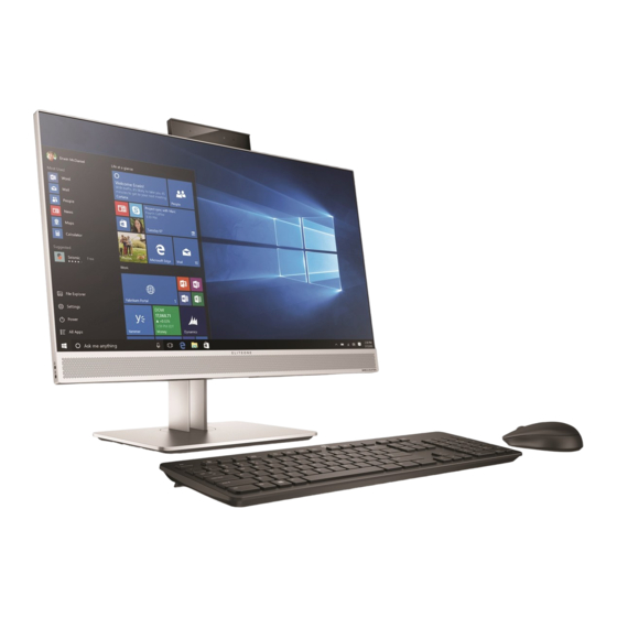 HP EliteOne 800 G3 Fiche Produit