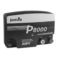 patura P6500 Mode D'emploi