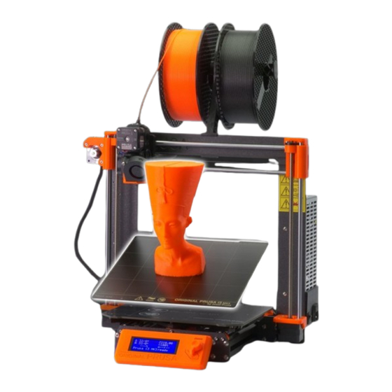 Prusa Research i3 MK3S KIT Manuel De L'utilisateur