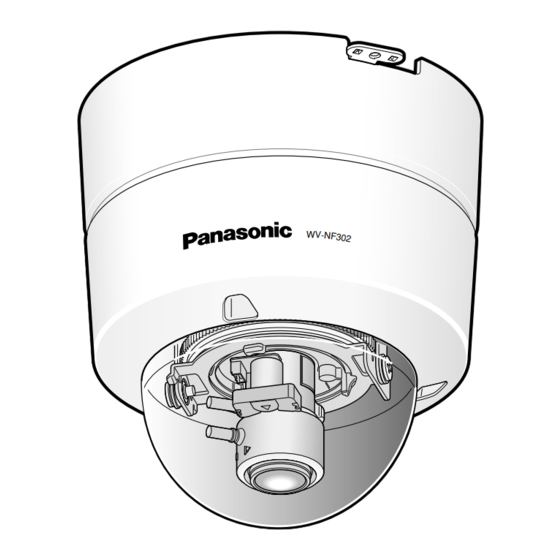 Panasonic WV-NF302E Guide D'installation