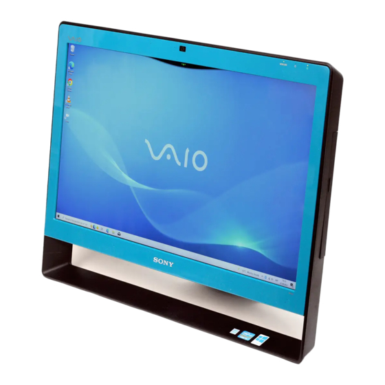 Sony Vaio VPCJ2 Serie Mode D'emploi