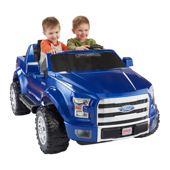 Fisher-Price POWER WHEELS BJM25 Guide De L'utilisateur