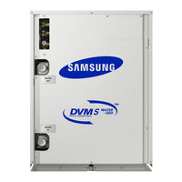 Samsung DVM S WATER-GEO AMFXWA Série Manuel D'installation