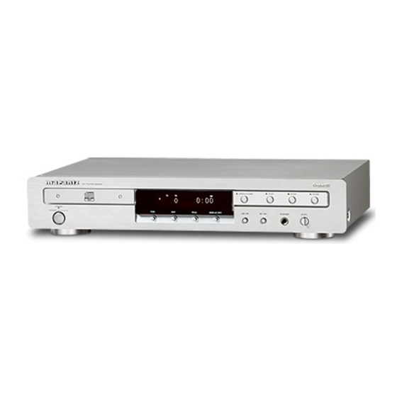 Marantz CD5001OSE Mode D'emploi