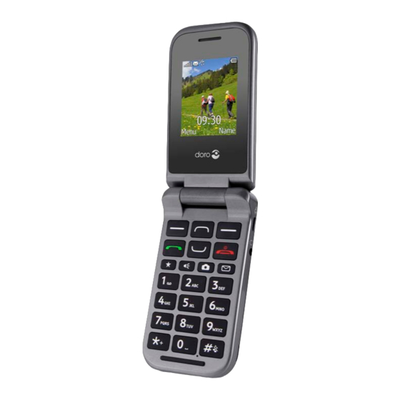 Doro PhoneEasy 609 Mode D'emploi