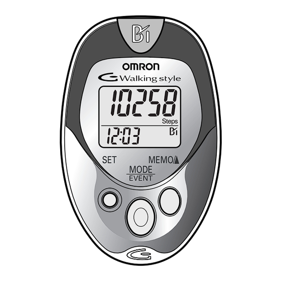 Omron HJ-720ITCCAN Guide De L'utilisateur