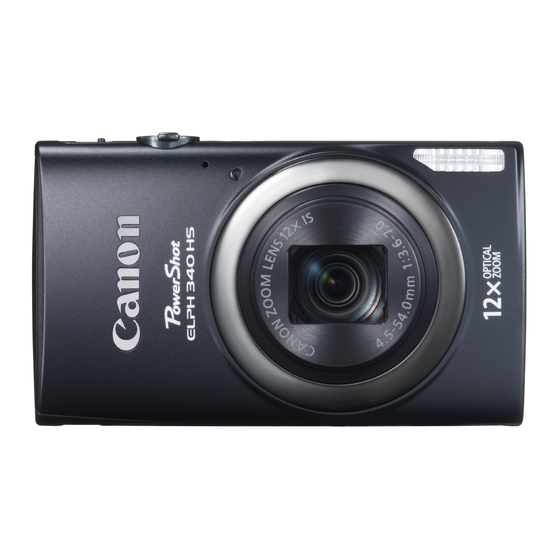 Canon IXUS 265 HS Guide De Mise En Route