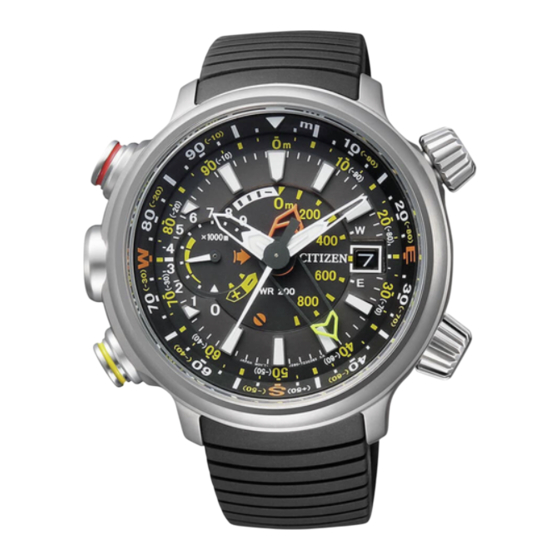 Citizen J280 Instructions En Bref