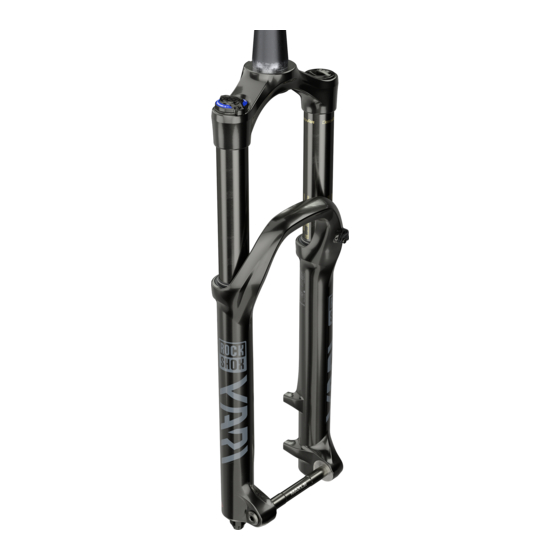 SRAM RockShox Yari Manuels