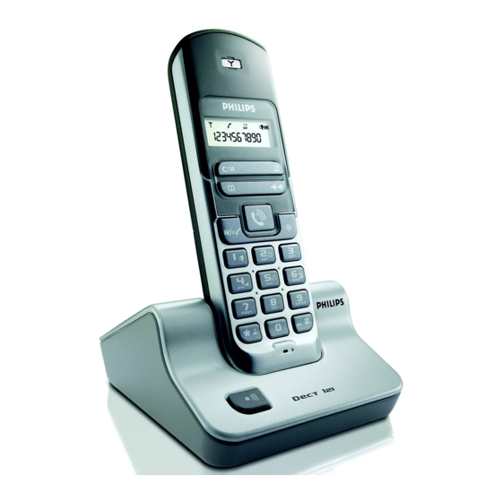 Philips DECT 121 Mode D'emploi