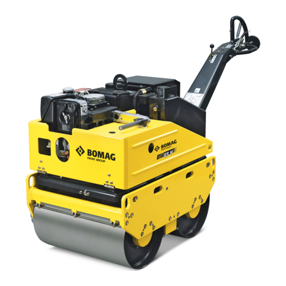 Fayat Group BOMAG BW 62 H Instructions D'entretien