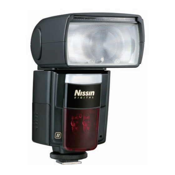 Nissin Digital Mark II Di866 Professional Mode D'emploi