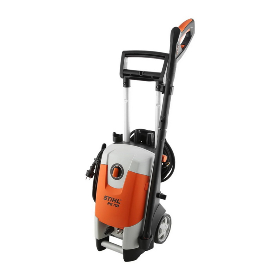 Stihl RE 108 Notice D'emploi