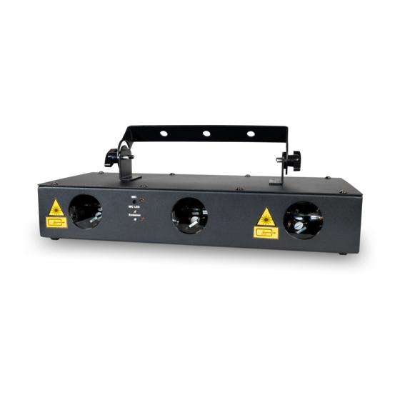 Laserworld EL-200RGB MK2 Mode D'emploi