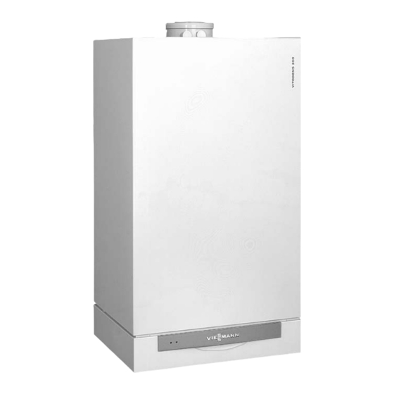 Viessmann VITODENS 200 Type WB2A Feuille Technique