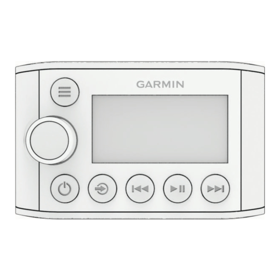 Garmin MS-NRX300 Manuel D'utilisation