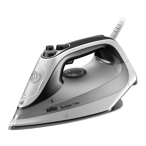 Braun TexStyle 7 Pro SI7149WB Mode D'emploi