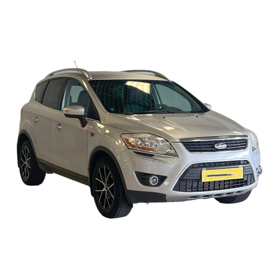 Ford KUGA 2011 Guide Rapide