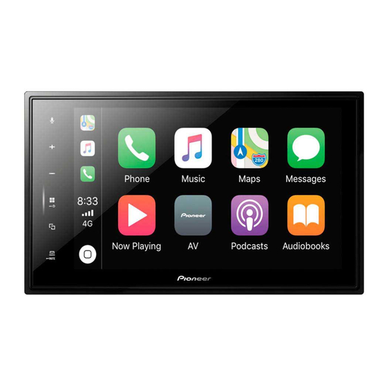 Pioneer SPH-EVO82DAB Manuel D'installation