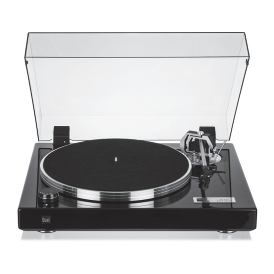 Dual CS 600 HiFi Notice D'emploi
