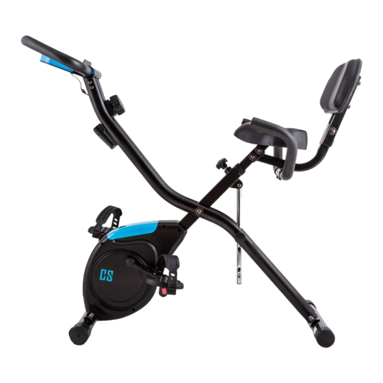 CAPITAL SPORTS Azura 2 X-Bike Mode D'emploi