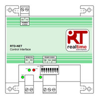 Realtime RTD-NET Instructions D'installation