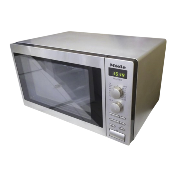 Miele M 625-42 EGR Mode D'emploi