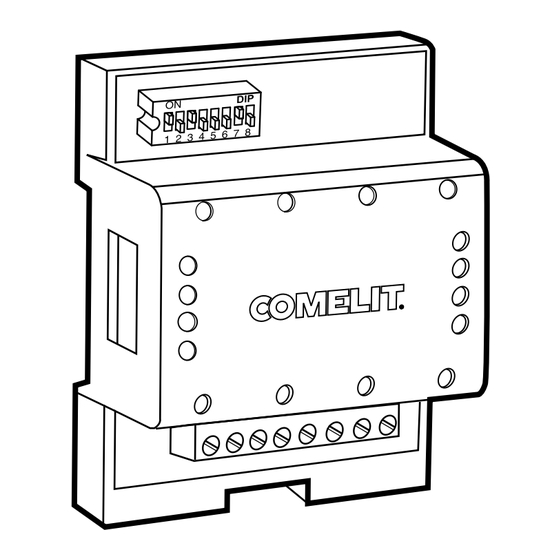 Comelit 1256 Manuel Technique