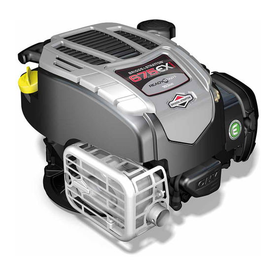 Briggs & Stratton 100000 650 Séries Manuel De L'opérateur