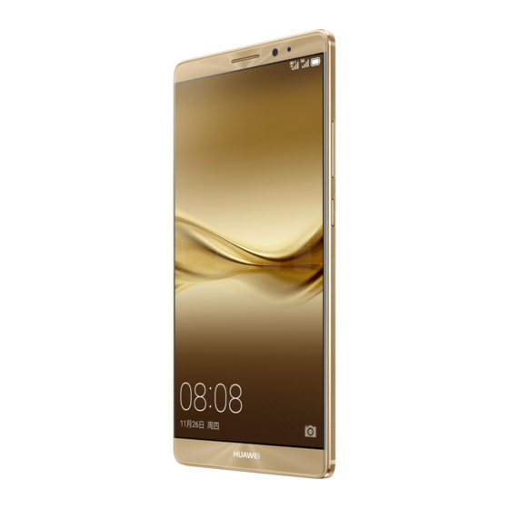 Huawei MATE 8 Manuels