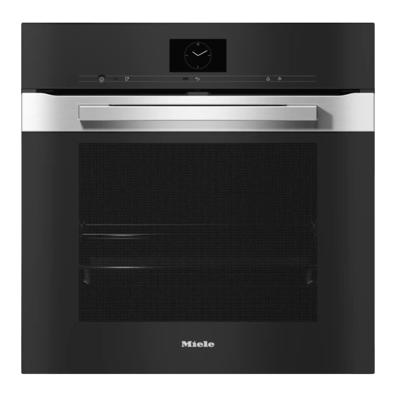 Miele H 7660-60 BP Mode D'emploi Et Instructions De Montage