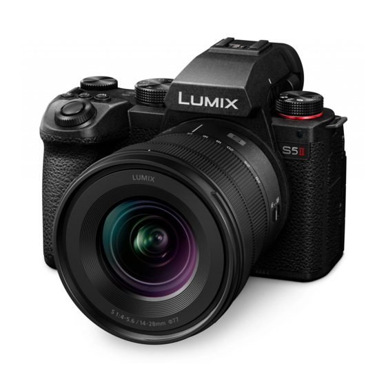 Panasonic Lumix S5II Manuel D'utilisation